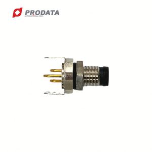 Connecteur mâle à angle droit M8 3 broches PCB Dip Solder pour les applications automobiles - Product Image 4