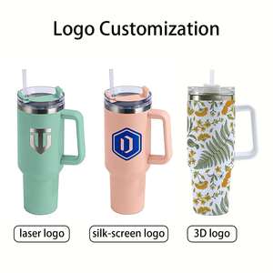 Vaso Personalizado Reutilizable, Termo con Pajita, Termos de Acero Inoxidable de 40 oz, Vaso Aislado, Taza de Viaje para Autos - Product Image 5