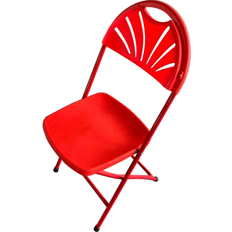 plastic fan back garden chairs