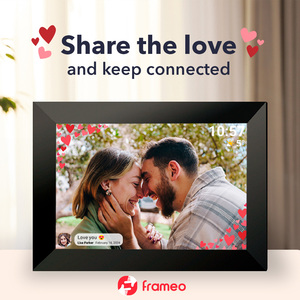 ODM OEM Station météo <span class=keywords><strong>Cadre</strong></span> photo numérique avec adaptateur secteur sans fil et écran LCD <span class=keywords><strong>Format</strong></span> audio MP3 <span class=keywords><strong>Cadre</strong></span> cloud personnalisable - Product Image 3