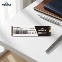 قرص صلب داخلي M.2 NVMe SSD بسعة 500 جيجابايت عالي السرعة لسطح المكتب مع منفذ توسعة SATA وواجهة PCIE Gen4 بسرعة قراءة وكتابة 501-600 ميجابايت/ثانية من ليكسار