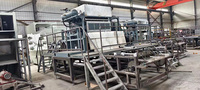 Machine à fabriquer des barquettes à œufs en pâte de carton/papier, haute capacité, respectueuse de l'environnement, idées pour petites entreprises