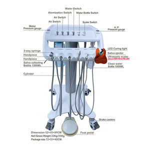 Nuovo B050 carrello carrello dentale set di trattamento Mobile per sedia dentale prezzo di fabbrica attrezzature dentali - Product Image 2