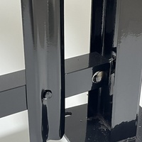 Panneaux de clôture en acier galvanisé de type W et D, robustes, pour chantiers de construction et maisons, hauteurs personnalisables