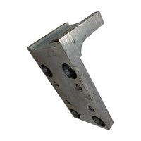 Support de montage en forme de L usiné CNC pour systèmes mécaniques