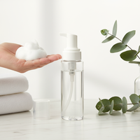 Pompe à mousse en plastique PP 30 dents, écologique et anti-fuite, certifiée ISO9001, pour bouteilles de savon liquide et de mousse nettoyante visage