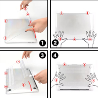 Étui pour ordinateur portable mat pour Apple Macbook Air Pro 11 12 13 15 16 pouces A2337 A2179 A2289 A2338 Mac givré coque de protection rigide sac