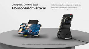Cargador inalámbrico Ulefone de 50w, base de carga inalámbrica rápida compatible con la serie Ulefone Armor 23/25/27/28 (sin adaptador de CA) - Product Image 4