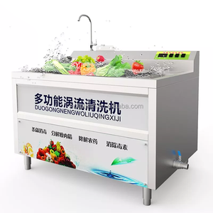 Machine à laver les fruits peut laver les mangues, les papayes, les goyaves, les prunes, ainsi que les feuilles de légumes - Product Image 1