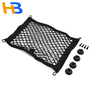 Tự động xe hai tầng phía sau thân cây đàn hồi lưới <span class=keywords><strong>Cargo</strong></span> Net lưu trữ - Product Image 1