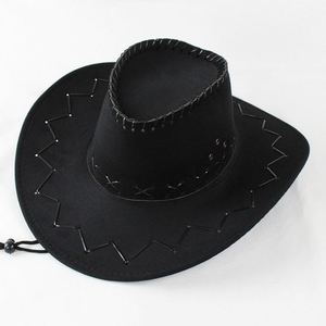 Sombrero vaquero unisex de ala ancha con estampado personalizado estilo pradera americana para adultos, ideal para fiestas, playa, equitación, venta al por mayor - Product Image 3