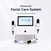 Appareil intelligent d'analyse cutanée par IA avec kit de bulles d'oxygène et de CO2, machine professionnelle de nettoyage du visage pour les salons de beauté