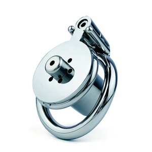 FRRK - Jaula para Pene de Acero Inoxidable 304, Juguete Sexual Erótico, Productos Sexuales BDSM, Control Corporal, Bondage para Hombres - Product Image 3