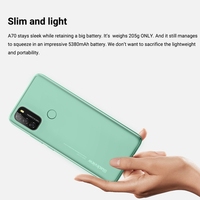 Blackview — smartphone A70, téléphone portable, 3 go de ram, 32 go de rom, 6.52 pouces, 4G, Android 11, livraison directe de l'usine