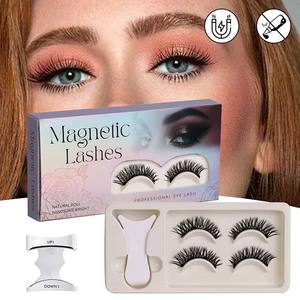 ऐप्लिकेटर के साथ पूर्ण दृश्य उन्नयन चुंबकीय पलकों को देखने के लिए क्लिक करें, फिर से उपयोग करने योग्य कोई गोंद की आवश्यकता नहीं है जो पहनने और हटाने के लिए आसान है - Product Image 5