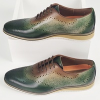 Chaussures de ville pour hommes haut de gamme Dreamy Stark, style britannique, pour l'automne, en cuir véritable, à lacets, avec doublure en peau de porc et semelle en caoutchouc