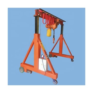 חם מוכר באיכות טובה trackless פורטל קטן gantry 50ton <span class=keywords><strong>rtg</strong></span> נייד פלדה נייד gantry עגור על גלגלים - Product Image 5