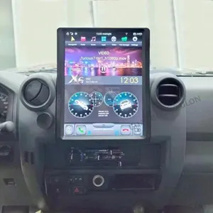 Pemutar Multimedia Android untuk Toyota LC70/LC75/LC76/LC79/FJ70 Layar Sentuh Radio GPS Navigasi Mobil WIFI Pemutar CD/DVD