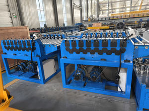 Halbautomat ische Bördel maschine Metall Stahl Biege kanten maschine Farbe Stahls aum maschine für die Fliesen herstellung - Product Image 5