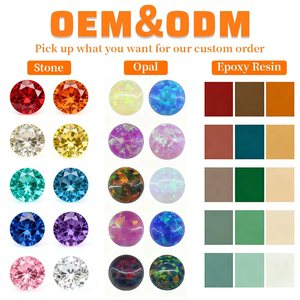 CX OEM& ODM 맞춤형 주얼리 DIY 제작 목걸이 귀걸이 반지 팔찌 맞춤형 실버 황동 스테인리스 스틸 주얼리 - Product Image 4