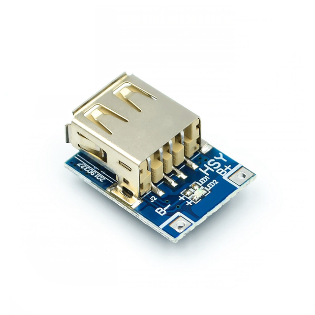 USB 5V Set up BoosterLithium Battery Charging Protection Board 134N3P Solution DIY ChargerLed Display Usb Power bank Module