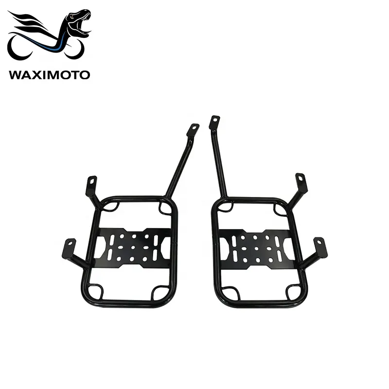 Waximoto Fit For KAWASAKI KLR650 KLR 650 2022 Aftermarket Saddlebag Support Rack Side Luggage Bracket Holder Supporter