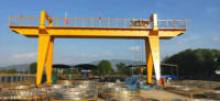 Pneu en caoutchouc de cour ferroviaire de 100 tonnes Mobile résistant aux hautes températures Double poutre/poutre/grue semi-portique