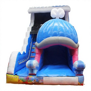 WINSUN Grande toboggan gonflable en forme de baleine en PVC pour parcs de trampolines et centres commerciaux - Product Image 1