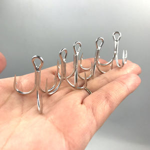 ST56 4X ตกปลา Hook ชุด1000ชิ้น/ล็อตเข็มจุด Treble Hooks ตกปลา Treble Hook 4x - Product Image 3