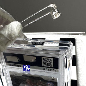 SYP vente clair acrylique Grad Card case affichage 2023/24 Topps Chrome Basketball # CRAVW Victor Wembanyama certifié Rookie case - Product Image 3