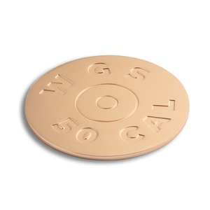 Hot Selling Wholesale Beer Custom Metal Zinc Alloy <b>Drink</b> Blank <b>Coasters</b> - Product Image 2