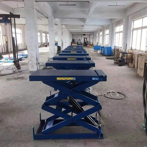 Gunting mobil angkat hidrolik silinder ganda Full Rise 5t desain khusus untuk truk Pickup untuk penggunaan di bawah tanah - Product Image 4