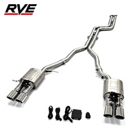 Échappement Catback RVE pour BMW Z4 E89 3.0L avec valve de silencieux, pièces de rechange pour performance automobile, acier inoxydable sablé