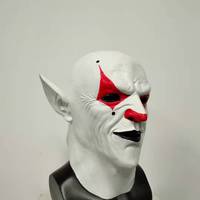 Halloween effrayant Cosplay Diablo Belial Joker masque en Latex démon Satan patron casque nouveau bal mascarade accessoires de déguisement adulte