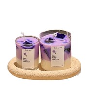 Bougie en cire de soja parfumée au café de luxe en gros, avec logo personnalisé, en forme de tasse à latte réaliste, bougie dessert, fabricant pour la décoration intérieure et les cadeaux