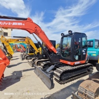 Excavatrice Kubota KX185 d'occasion de haute qualité, KX165, KX185, KX080, pelle sur chenilles de 8 tonnes pour la construction en carrière