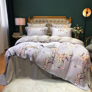 Doux Et Sans Plis <span class=keywords><strong>De</strong></span> Luxe 4 Pièces Tencel Literie <span class=keywords><strong>Feuille</strong></span> - Product Image 6