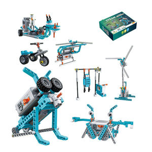Juguete Educativo STEM para Ingenieros Mecánicos, Robot Inteligente Programable, Juego de Bloques de Construcción Programables - Product Image 3