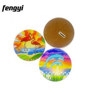 Tendencias 2025: Souvenirs OEM/ODM con Impresión Personalizada, Posavasos de Corcho Resistentes al Calor, Tapetes y Bases Acrílicas para Cuencos, Posavasos Redondos para Tazas - Product Image 2