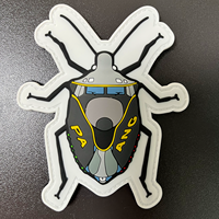 Etiquettes double face personnalisées en caoutchouc 2d 3d logo insigne en PVC patch en PVC souple en silicone sur support pour vêtement