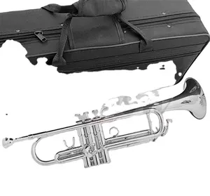Weifang Rebon Bb clave níquel plata barato trompeta
