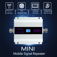 Penguat sinyal ponsel portabel, penguat sinyal jaringan seluler GSM/LTE4G Repeater sinyal 900/2600Mhz