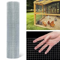 Fil soudé polyvalent direct d'usine renforçant le treillis métallique soudé en béton Lapin Run Cage poulailler treillis métallique en fer