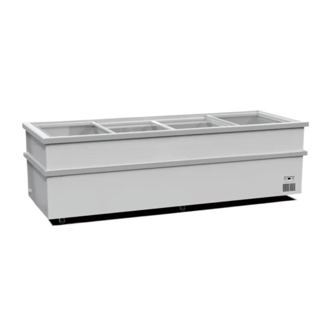 -18 -25 Degrees Deep Freezer Refrigeration Equipment Side Machine Chiller for Commercial Use Refrigerator With Freezer