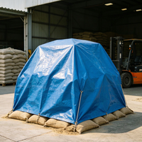 Rouleau de tissu en bâche PP 100% recyclable, imperméable, haute résistance, léger, anti-UV, bâche de camion, bâche de chargement, tissu industriel