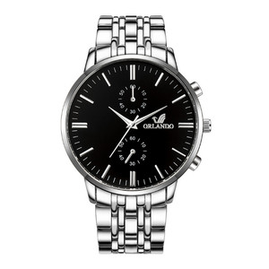 <span class=keywords><strong>Reloj</strong></span> de Pulsera de Negocios para Hombre <span class=keywords><strong>ORLANDO</strong></span> Fashion, Relojes de Cuarzo de Lujo de Alta Calidad para Hombre al por Mayor - Product Image 4