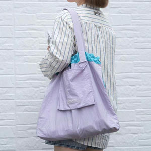 Sac à Bandoulière en Toile Patchwork à Cordon EcoFriendly pour Femme Grande Capacité Léger - Product Image 6