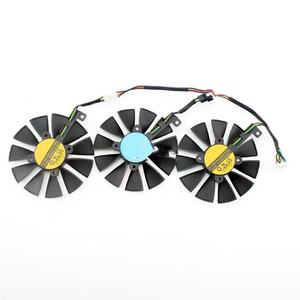 Ventilateur de refroidissement GPU de remplacement PLD09210S12M PLD09210S12HH pour carte graphique <span class=keywords><strong>ASUS</strong></span> Strix <span class=keywords><strong>GTX</strong></span> 1060 OC 1070 <span class=keywords><strong>1080</strong></span> <span class=keywords><strong>GTX</strong></span> 1080Ti RX 480 - Product Image 1