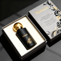 Botella de Perfume Vacía con Acabado Marmoleado, 30ml 50ml 100ml, Botella de Vidrio con Pulverizador Fino, Transparente o Esmerilada, de Lujo, con Serigrafía