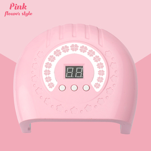 BIN 88W pas cher UV/LED lampe à ongles à séchage rapide avec forme de fleur 3D pour ongles Solan - Product Image 1